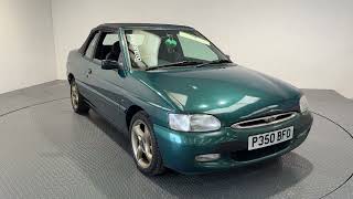 1996 FORD ESCORT GHIA CABRIO | Mathewsons Classic Cars | Auction: 11, 12, 13 March 2026 1996 Ford Escort Hatchback