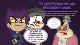 13 Cards characters and their favorite colors @cocobeer1006