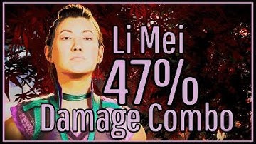 Li Mei 47% HIGHEST DAMAGE COMBO!?!!😱😱😱 Mortal Kombat 1