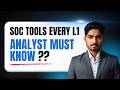 🔴 Introduction to SOC Tools | SOC Analyst L1 Guide | @Linuxndroid | UnixDroid