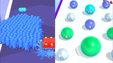 Ball Merge 2048 Vs Count Master| Android ios| New Big Update