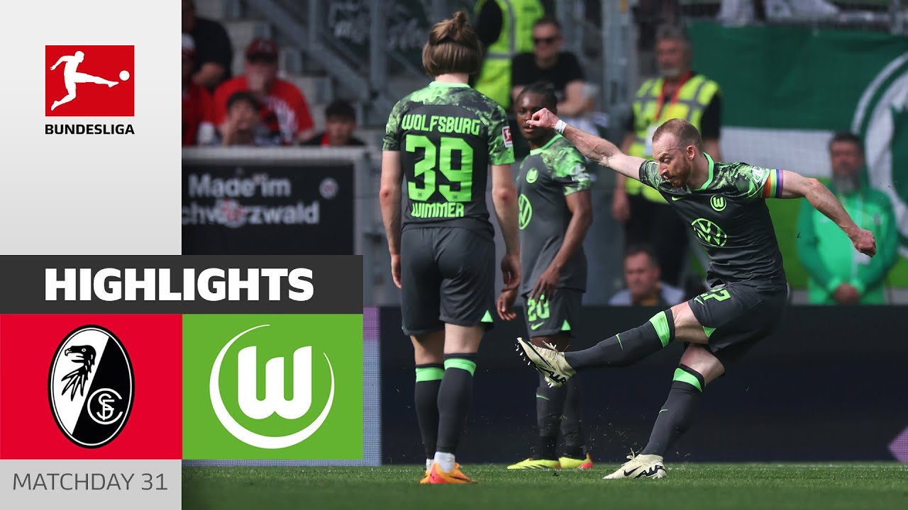 Freiburg vs Wolfsburg Full Match Replay