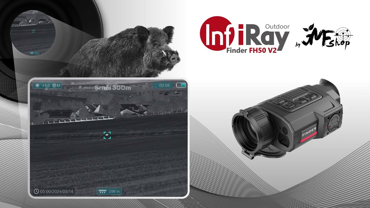 InfiRay FINDER FH50R V2 - Srnčí 300m