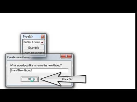 How to Add a New Group in TypeItIn