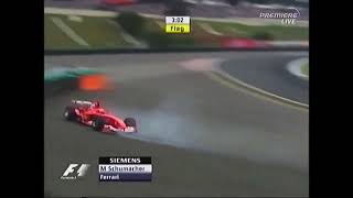 @ArchangelFrancesca Crashes Her Ferrari F2004