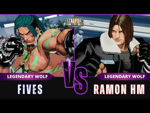FF:CotW 🐺 FIVES (Rick Strowd) vs RAMON HM (Terry Bogard)⭐Replay Match - FATAL FURY: CotW - 9/26