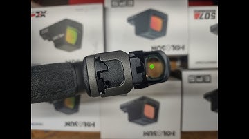 Setting your Holosun