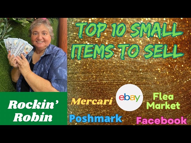 The 10 Best Selling Small items to Sell on  for big profits in