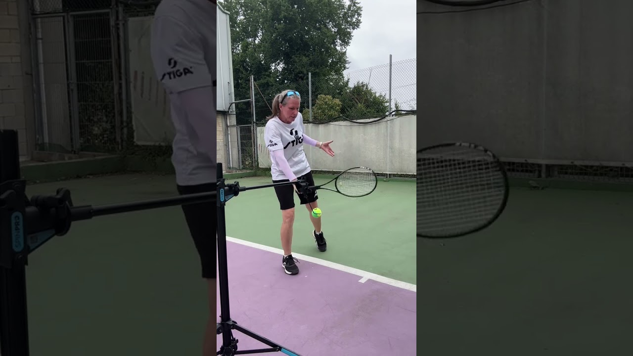 Here is what you need for a good backhand slice #tennisbackhand