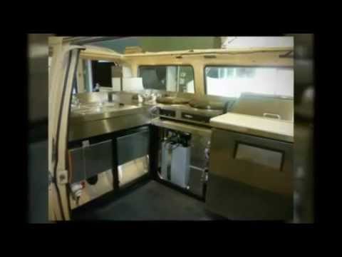 VW Van turned into a Crepe & Sandwich Food Truck - YouTube VW Van turned into a Crepe & Sandwich Food Truck - YouTube