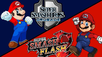 Mario (SSBC) Vs Mario (SSF2) - Character comparison.