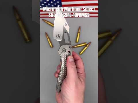 Microtech Marfione Select Stitch 169RL-10FRMS2