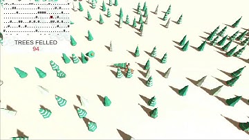 Advent of Code Day 3 - Toboggan Trajectory Animated