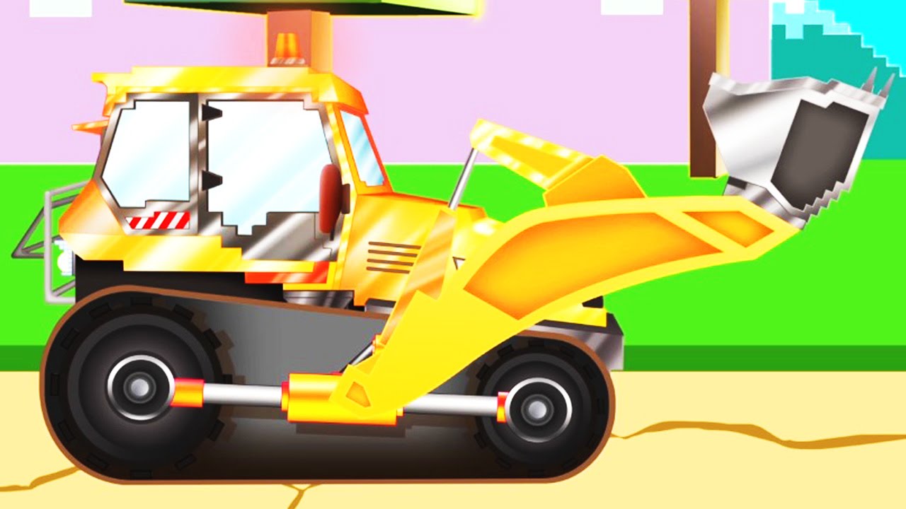 Planierraupe Pipo Und Sein Abschleppwagen I Cartoons Fur Kinder Die Minecraft Mogen Youtube