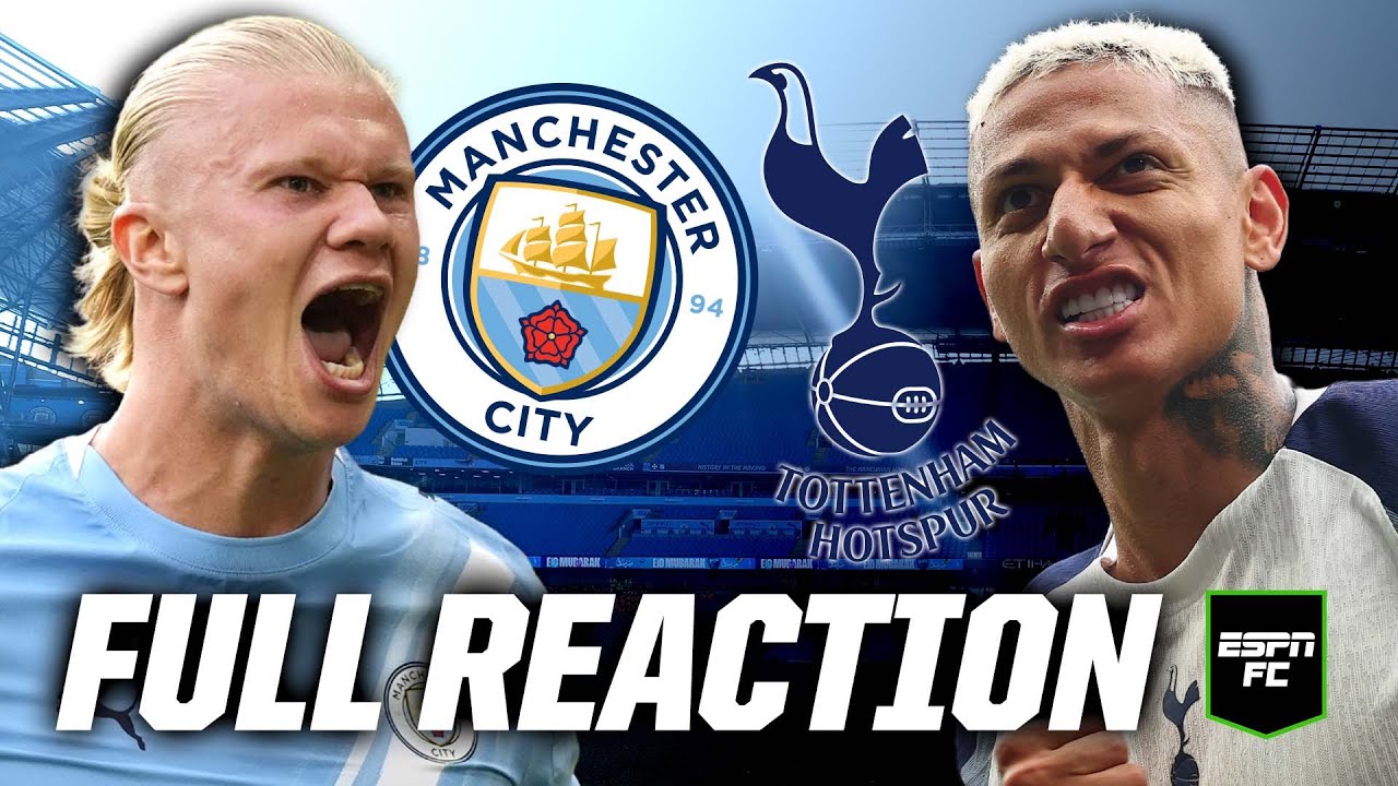 Manchester City 0-2 Tottenham: Spurs STUN City! 😱 FULL Premier League reaction | ESPN FC