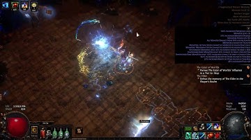 Path of Exile 3.25 - Frost blades Warden - Augmented Distant Memory