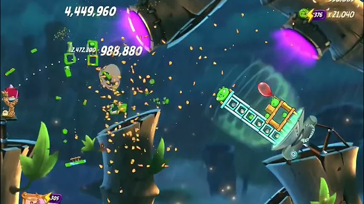 DC 6-rooms - No Red,Blues,Chuck,Hal - Angry Birds 2