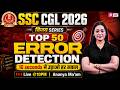 SSC CGL English Classes 2026 | SSC CGL English Previous Year Solved Paper | SSC CGL by Ananya Mam