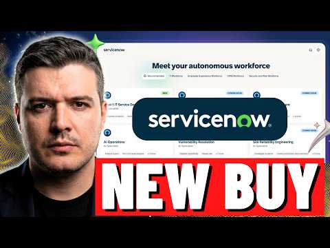 Video preview for Why I Bought $60,000 of This BEATEN DOWN Stock (ServiceNow)