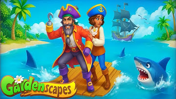 Gardenscapes - New Event - Expedition Event - Scourge of the Seas - Full Story, Collect