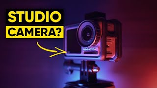 I TURNED MY DJI OSMO ACTION Into my STUDIO CAMERA + Settings I Use.