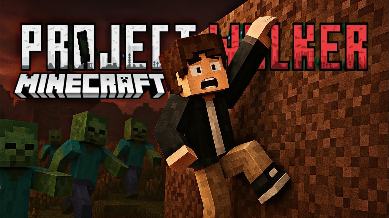 Zombie apocalypse part - 2 but PROJECT WALKER Minecraft Tamil