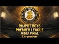 RAJPUT BOYS PREMIER LEAGUE SEASON-2 2026 II FINAL DAY II