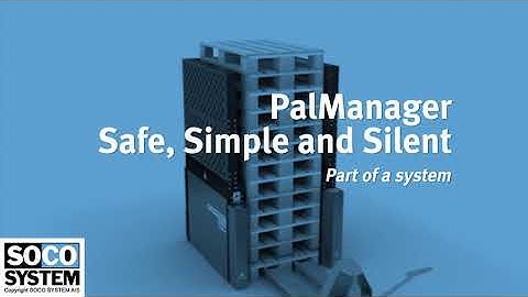 Pallet magazine PalManager Fixed
