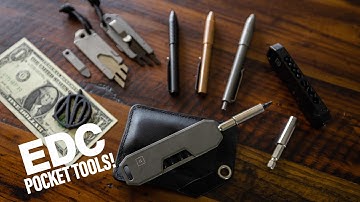 Every Day Carry Pocket Tools | Big Idea Design