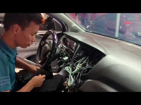 Video Hyundai i10 độ Đèn Laser - Độ màn hình Android - youtube
