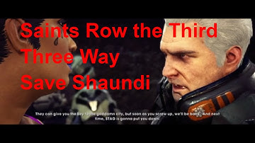 Saints Row®: The Third™ Remastered gameplay walkthrough part 42 Three Way - Save Shaundi