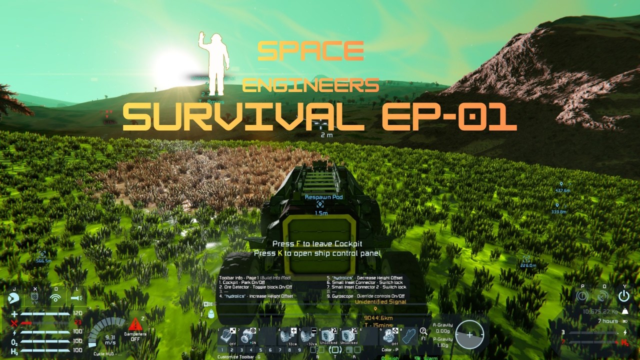 Space Engineers Survival EP-01 2026 - YouTube