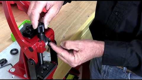 Redding Decapping Die on Forster Co Ax Reloading Press