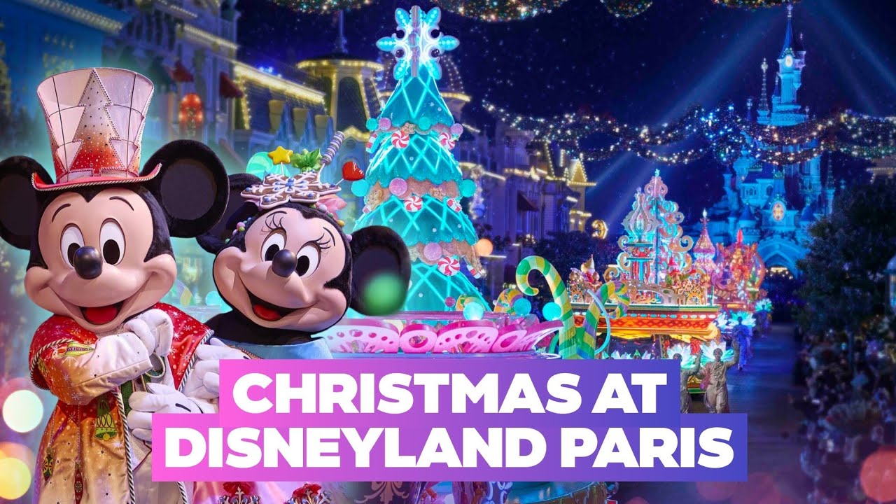 Рождество 2025 в Диснейленде в Париже | Шоу, парады, еда и персонажи!