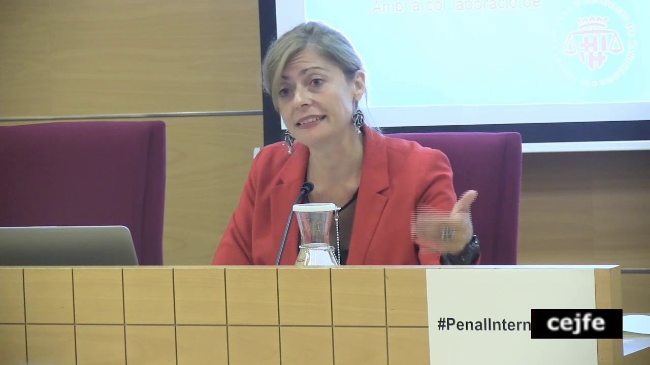 departament de justicia lleida XII Jornada de Justícia Penal Internacional i Universal. Laura Guercio