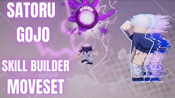 *SKILL BUILDER MOVESET* Shinjuku Satoru Gojo Moveset Concept - JJS