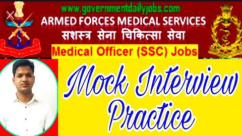 AMC Doctor Interview | Indian army doctor l Interview guide
