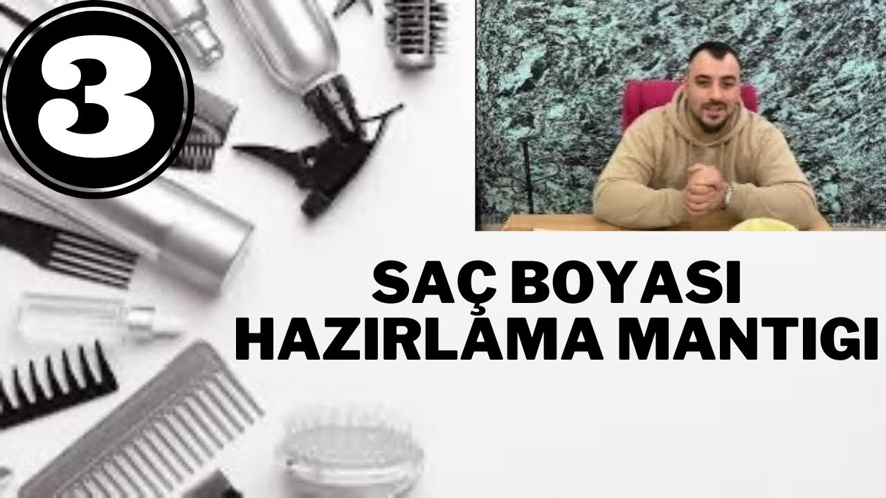KUAFÖRLÜK  EĞİTİMİ BÖLÜM 3/ SAÇ BOYASI HAZIRLAMA
