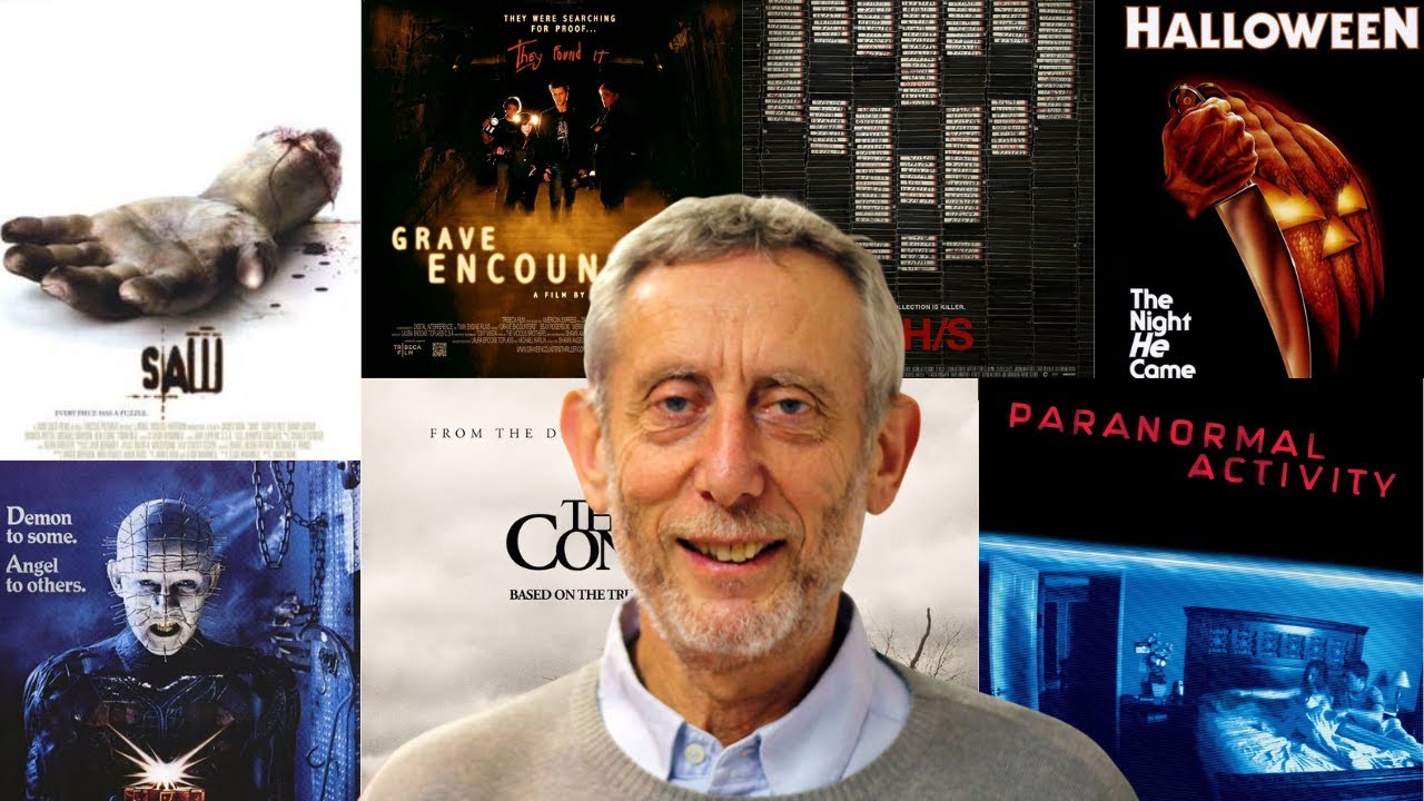 Michael Rosen describes horror movies - YouTube