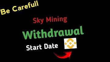 Sky Mining App To Binance withdrawal || How to withdraw sky Mining App TRX || Earn online money