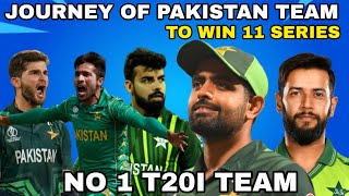 The Journey Of Pakistan Team Becoming No 1 T20 Team | The Untold Story Of Pakistan Team | #babarazam