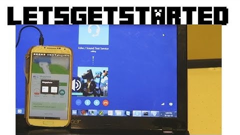 How to use an android phone as a microphone for a computer / skype