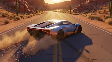 Car Drifting 3D Animation With Fx | Created In Maya | #maya #cars #vfx #subscribe  #hrithikdiwadkar 