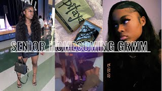 GRWM: SENIOR HOMECOMING + AFTER PARTY