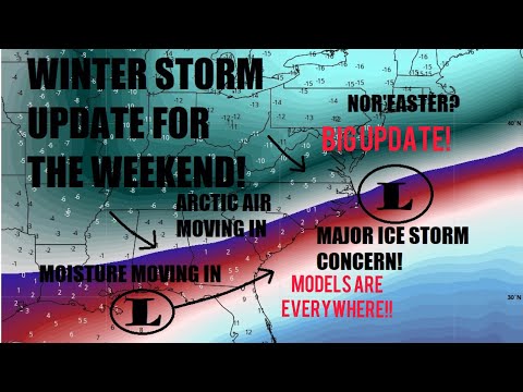 Major winter storm update! Ice storm concerns increasing. Lots of questions still. What we know!!