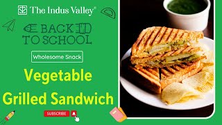 Vegetable Grilled Sandwich Recipe Veg Grill Sandwich Café Style The Indus Valley