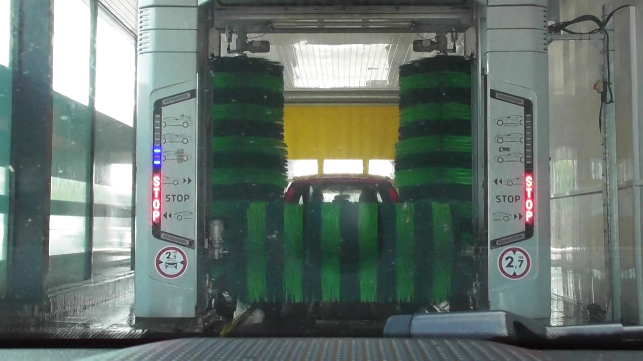 Istobal M’NEX27 car wash silver wash outside view YouTube