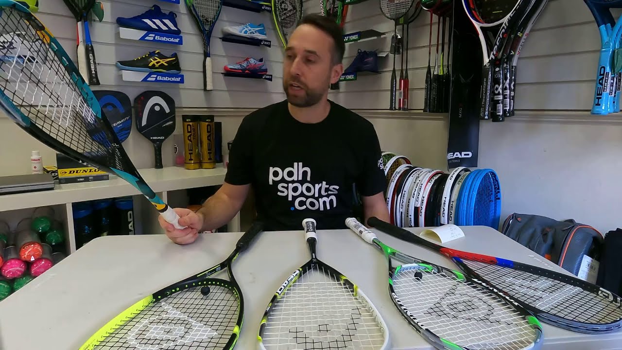 Ultimate Top 5 Squash Rackets review by leading online squash specialist pdhsports