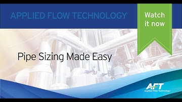 Pipe Sizing Made Easy