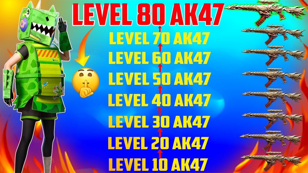 BEST WEAPON IN UNDAWN (Level 1 - Level 80) || is it worth to craft level 80 ak47 Gold in undawn?